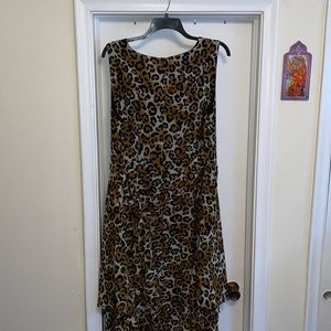 Diva Collection Animal Print Dress